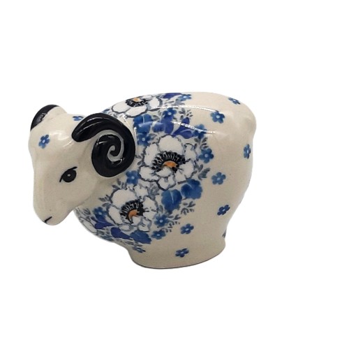 Ceramiczny baranek z Bolesławiec – rękodzieło artystyczne