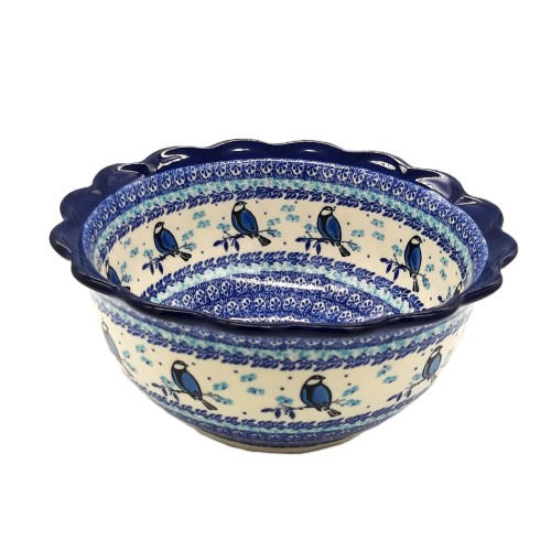 copy of Miska ceramiczna Bolesławiec 24,3 cm 2L rękodzieło zmywarka piekarnik mikrofalówka