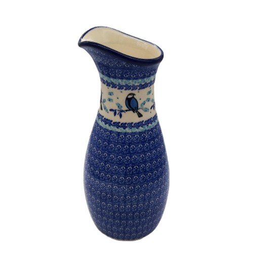 Karafka na wodę, wazon H:26,5cm, ptaszki