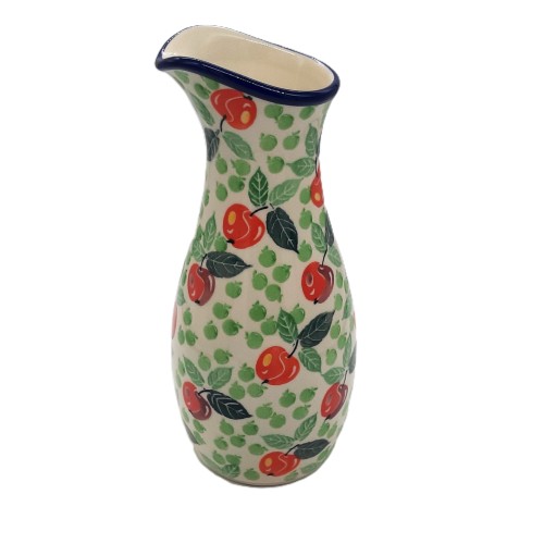 Karafka na wodę, wazon H:26,5cm, jabłuszka