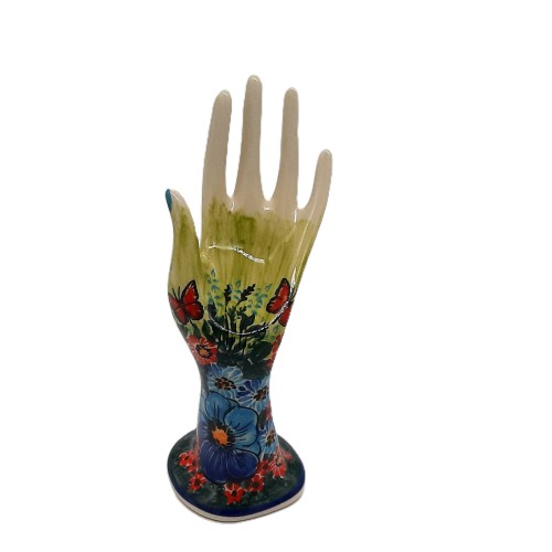 Rączka na biżuterię 19 cm, motylki