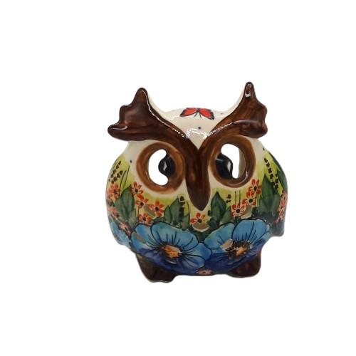 copy of Sowa lampka h:11,5 cm, unikat