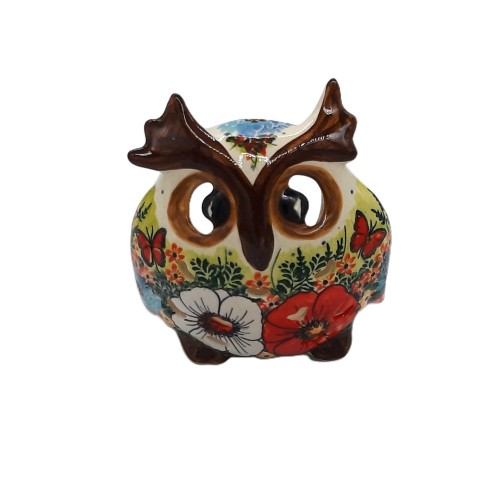 copy of Sowa lampka h:11,5 cm, unikat