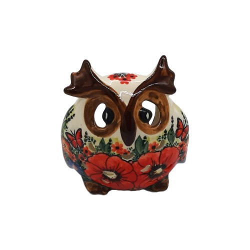 copy of Sowa lampka h:11,5 cm, unikat