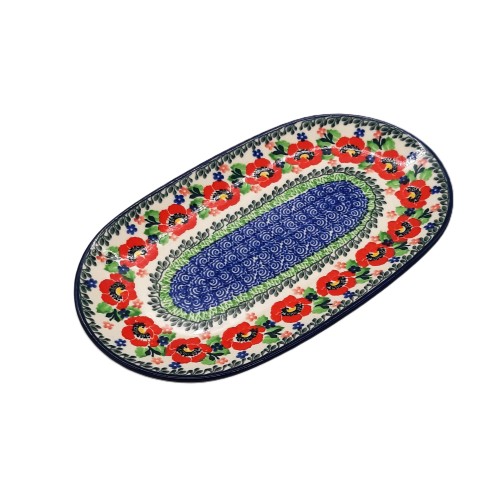 Półmisek na potrawy 25,5/ 15 cm, maki