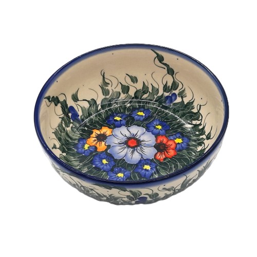 Miska V: 0,8 l, unikat, trawka