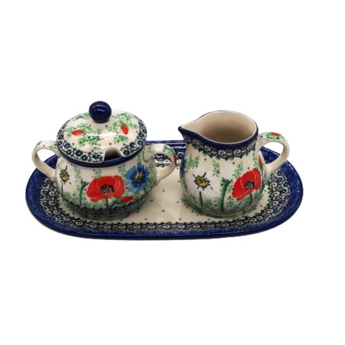 Zestaw cukiernica, mlecznik V:0,2 l, unikat