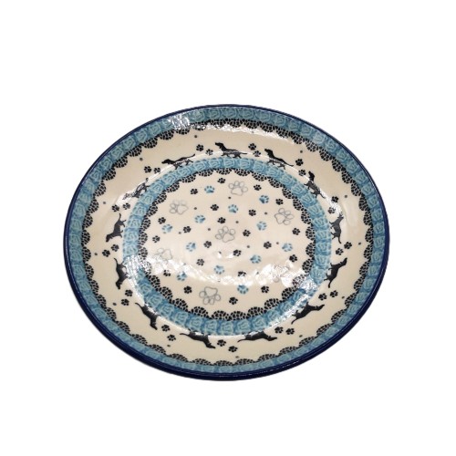 Talerz deserowy 19,9, pieski