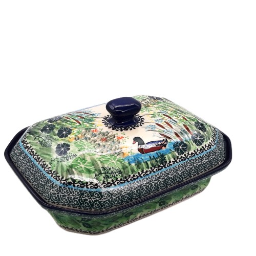 Brytfanna 24,0 X 31,0 cm, do pieczenia, unikat, kaczka