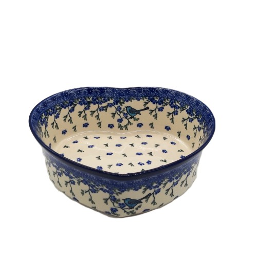 Miska Serce na potrawy, ptaszek