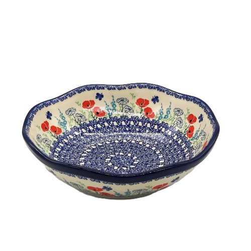 Miska z motywem maków