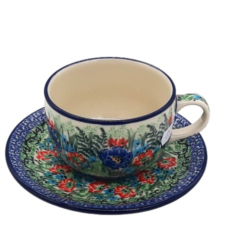 Filiżanka do kawy V : 0,2 L unikat, domek