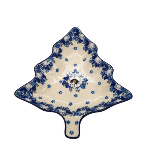 Talerz choinka 20,5/19 cm, anemony