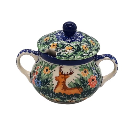 Cukiernica : 0,3 L,unikat, jeleń