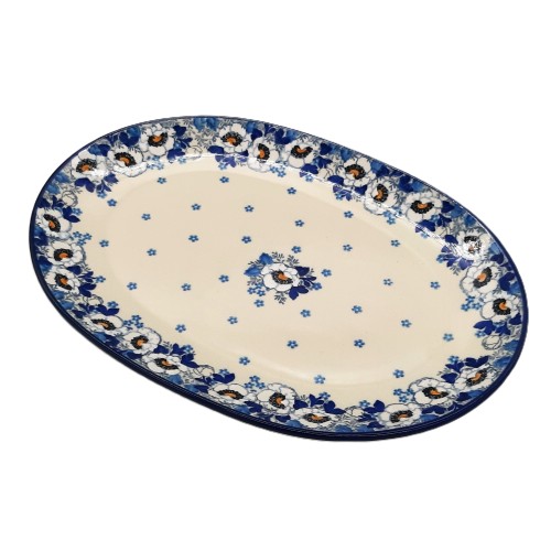 Półmisek na potrawy 31,5/ 22 cm ,anemony