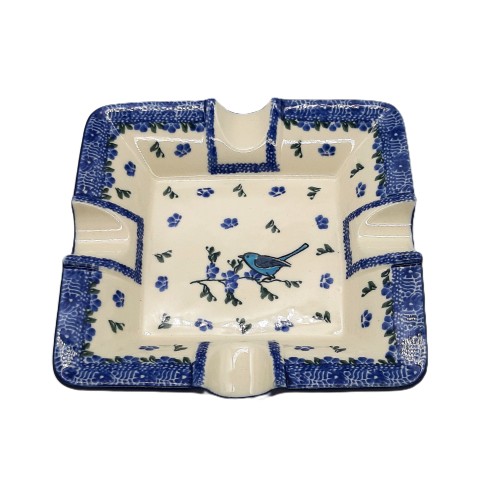 Popielniczka z motywem ptaszka