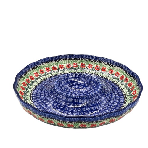 Talerz na frytki, przekąski 30 cm