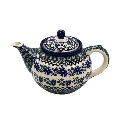 Czajnik z sitkiem V:1,2L , bławatki