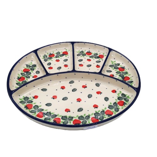 copy of TALERZ DZIELONY NA PRZYSTAWKI 26,3 CM JELEŃ