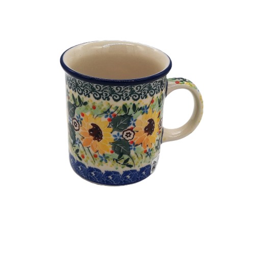 Kubek  V:0,25 l , słoneczniki, unikat