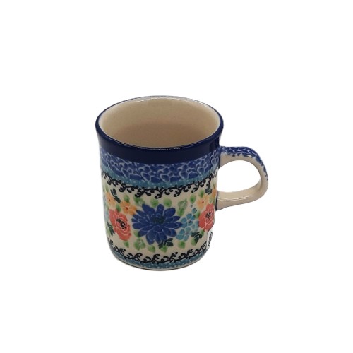 Kubek mały V:0,15L , motyw kwiatowy