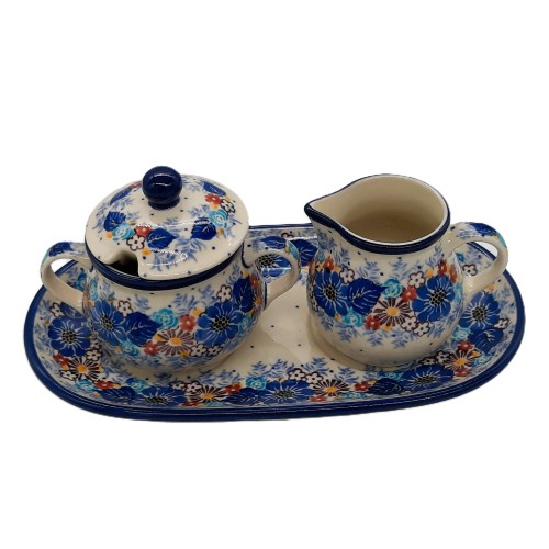 Zestaw cukiernica, mlecznik V:0,2 l, unikat