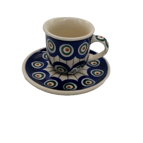 Filiżanka do espresso V:0,06 l , pawie oczka