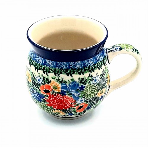 Kubek czeski  V:0,35L, unikat do grzańca,herbaty ceramika Bolesławiec