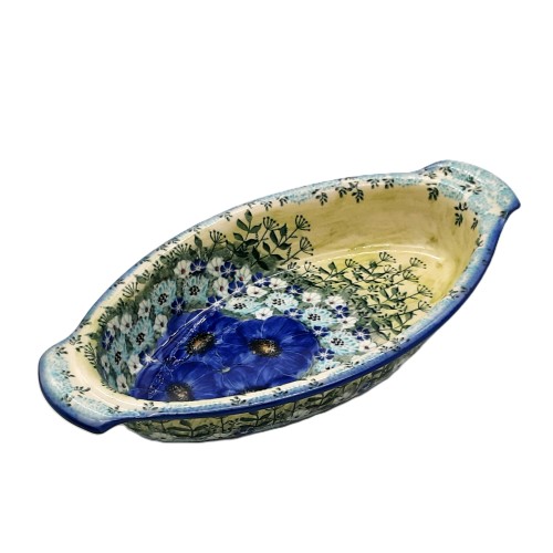 Półmisek 35,0 x 18,0 cm, unikat kopry