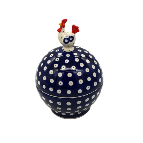 Pojemnik z figurką koguta V: 0,4 l