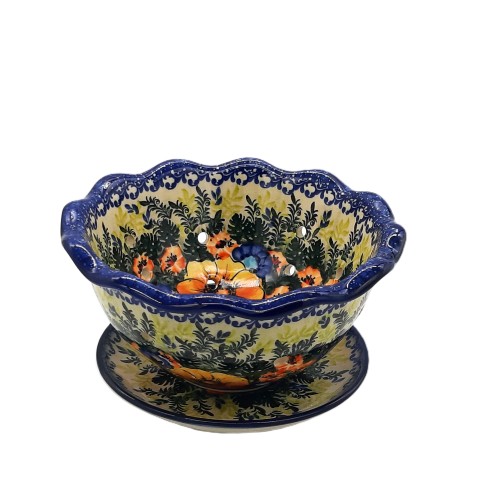 Durszlak, miska na owoce, unikat