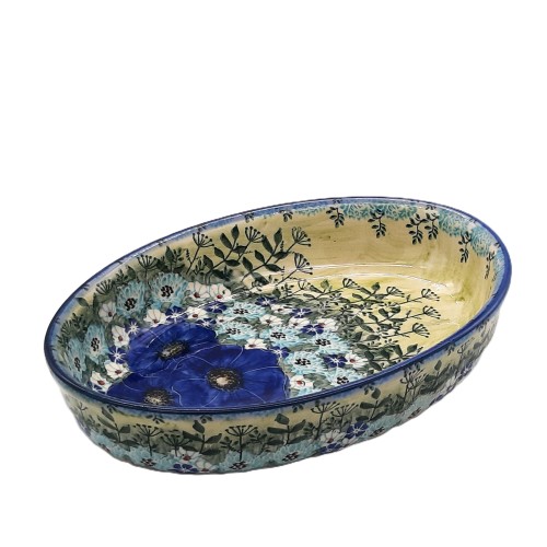 Półmisek do zapiekania 27,0x19,0cm, unikat,kopry