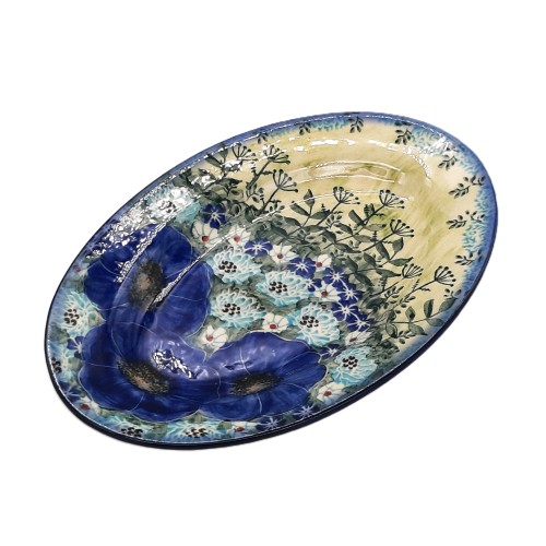 Półmisek 15,5 X 23,0 CM, unikat, kopry