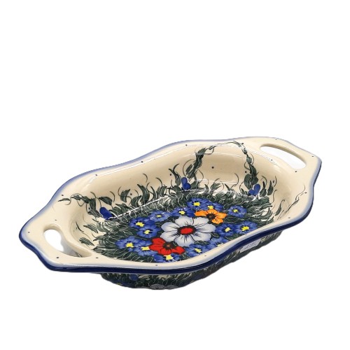 Półmisek na pieczywo 34,0 x 19,5 cm, trawka