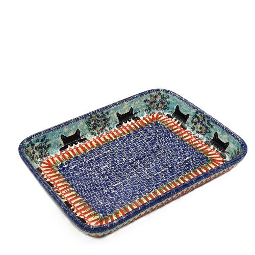 Zapiekanka 31,5/24 cm , koty unikat