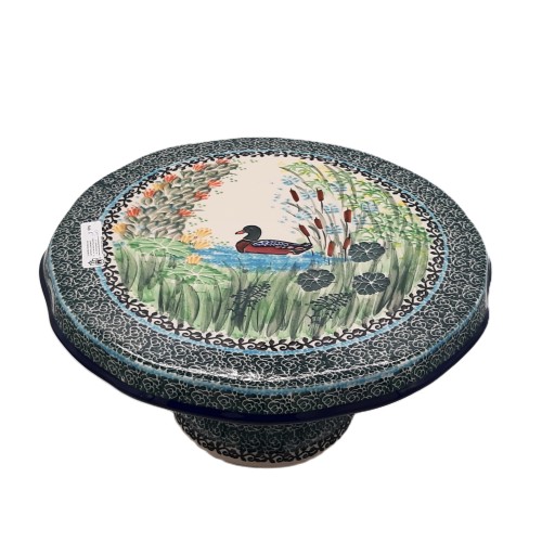 Tortownica z motywem kaczki 27,5 cm, unikat