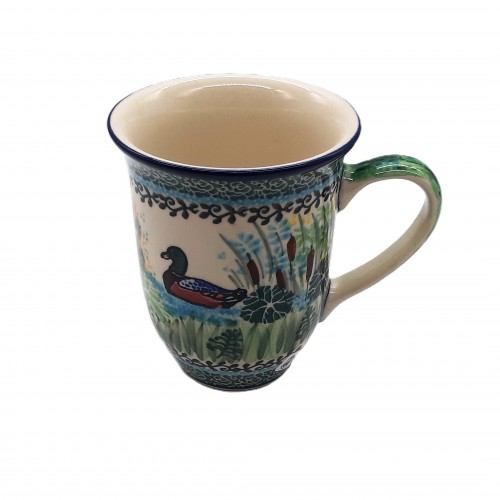 Kubek duży V: 0,45 l , unikat z motywem kaczki