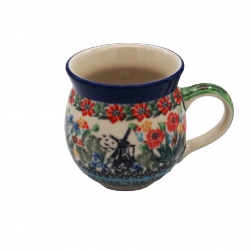 Kubek czeski V:0,35 l, unikat, wiatrak