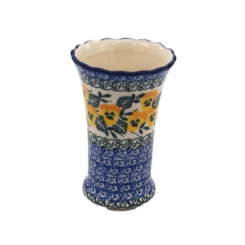 Wazonik 11,5 cm, motyw kwiatowy