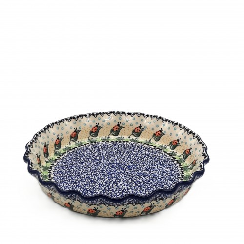 Salaterka,tarta 26,0 cm z motywem biedronek