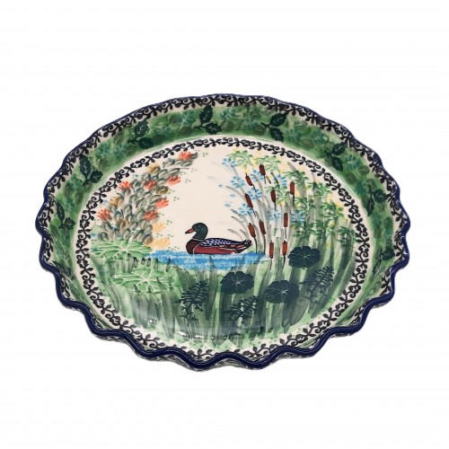 Salaterka, tarta 26,0 CM z motywem kaczki, unikat