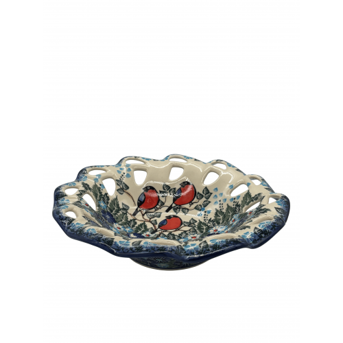 Owocarka ażurowa 25cm unikat, gile