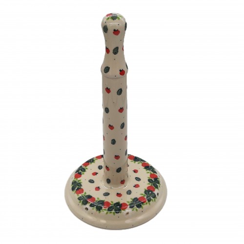 Stojak na ręcznik h: 33,0 cm  z motywem poziomek