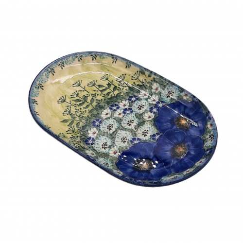 Półmisek 23,5X15,0 CM unikat, kopry