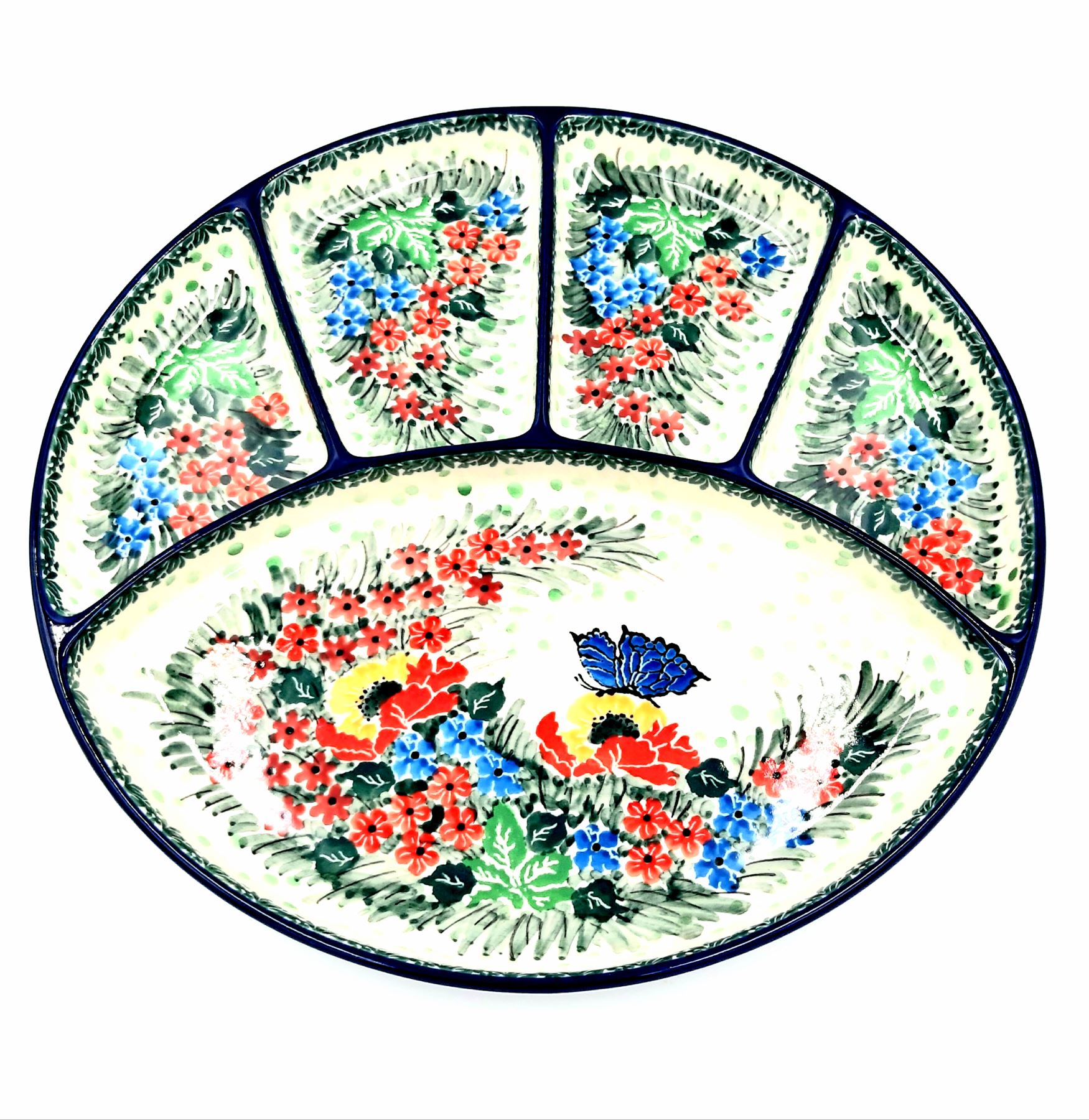 Ceramika Bolesławiec Kwiatki